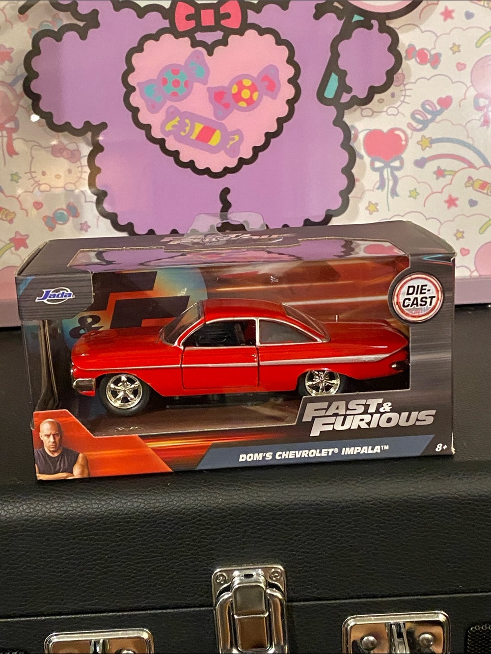 NIB 1:32 Fast & Furious Dom's Chevrolet Impala Die-Cast ❤️🖤